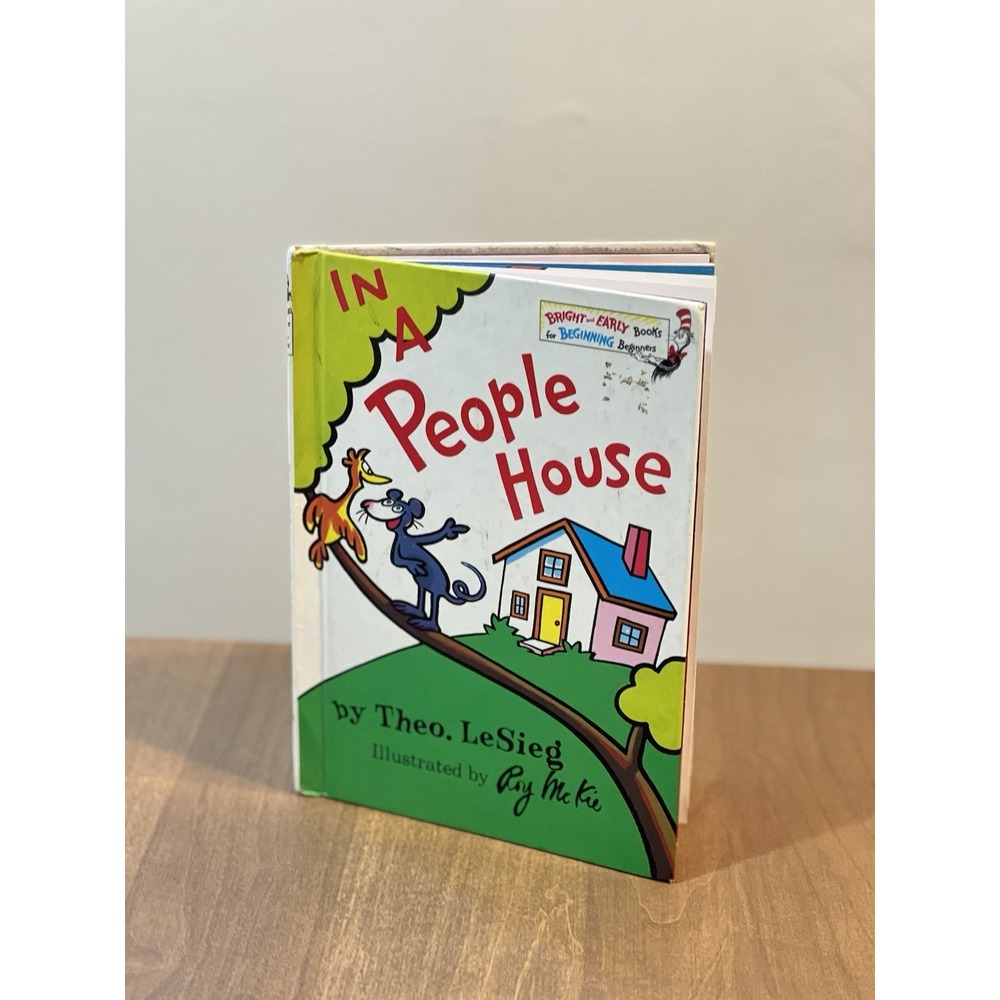 In a People House by Theo LeSieg Grolier Book Club Edition‎ 1972